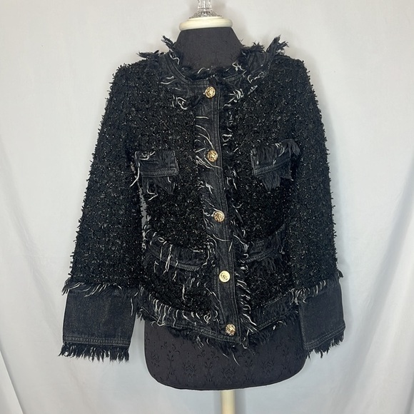 Teria Yabar unique multifabric jacket - Picture 1 of 10